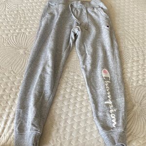 Grey champion sweatpants